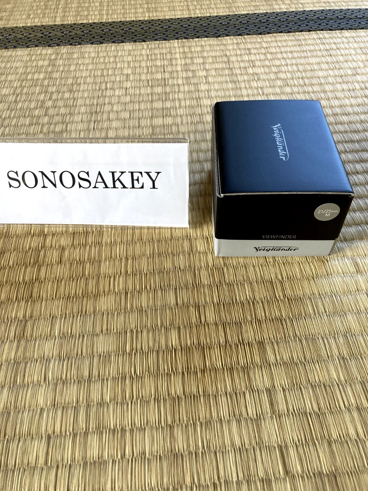 Visor Voigtlander 21mm 25mm 21/25mm M preto com caixa do Japão 【NOVO】 - Imagem 2 de 4