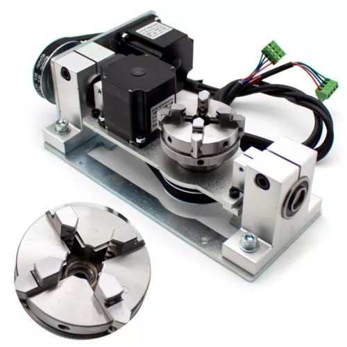Máquina de grabado de eje giratorio CNC de quinto eje eje eje giratorio con mesa de portabrocas nueva - Imagen 2 de 8