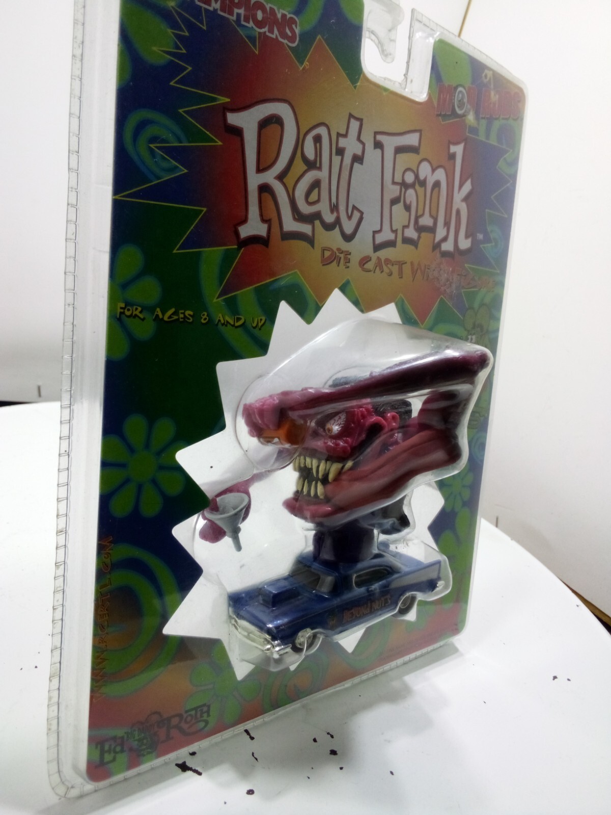 Rat Fink Die Cast with Figure Racing Champions Mod Rods 76033 Beyond ...