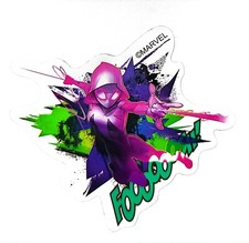 Marvel Comics Avengers SPIDER-MAN GHOST SPIDER Anime Water Resistant Sticker