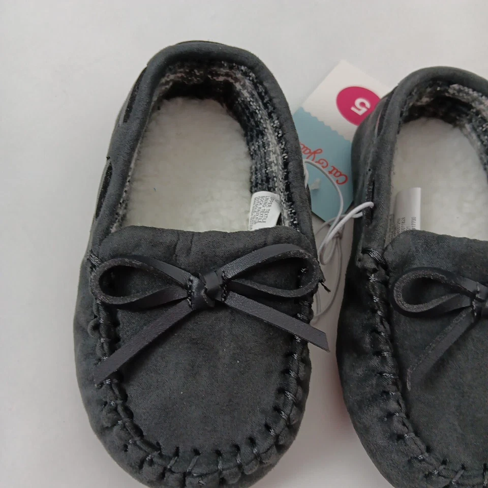 Mocasines Cat & Jack Talla 5 Gris Carter Niño Zapatilla Foto 2 de 4