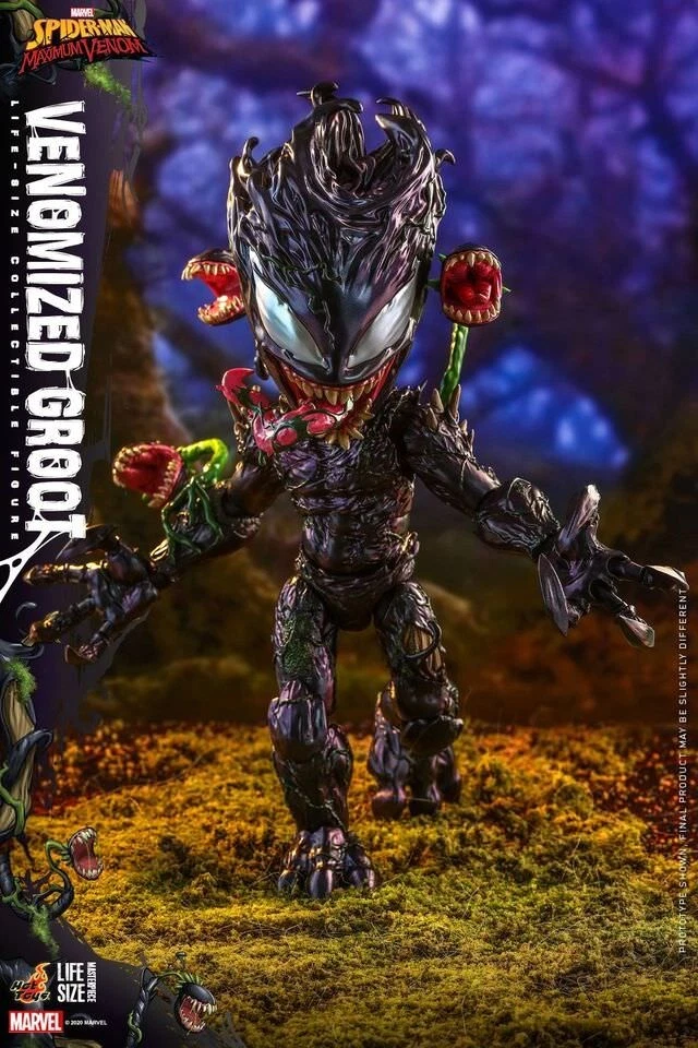 Hot Toys TMS027 Spider-Man Maximum Venom VENOMIZED GROOT 1/6 Scale Figure *NEW!* — 第 2/4 张图片