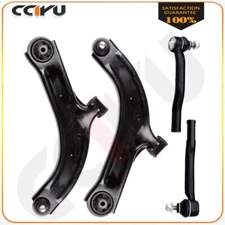New Front Tie Rod End Lower Control Arm 4Pcs Suspension Kit For 2007-2011 Nissan
