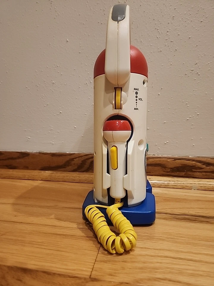 VTG Playskool Rockin Robot Cassette Recorder Mic 1996 PS-468 Mr. Mike Toy Story - Image 4 of 4