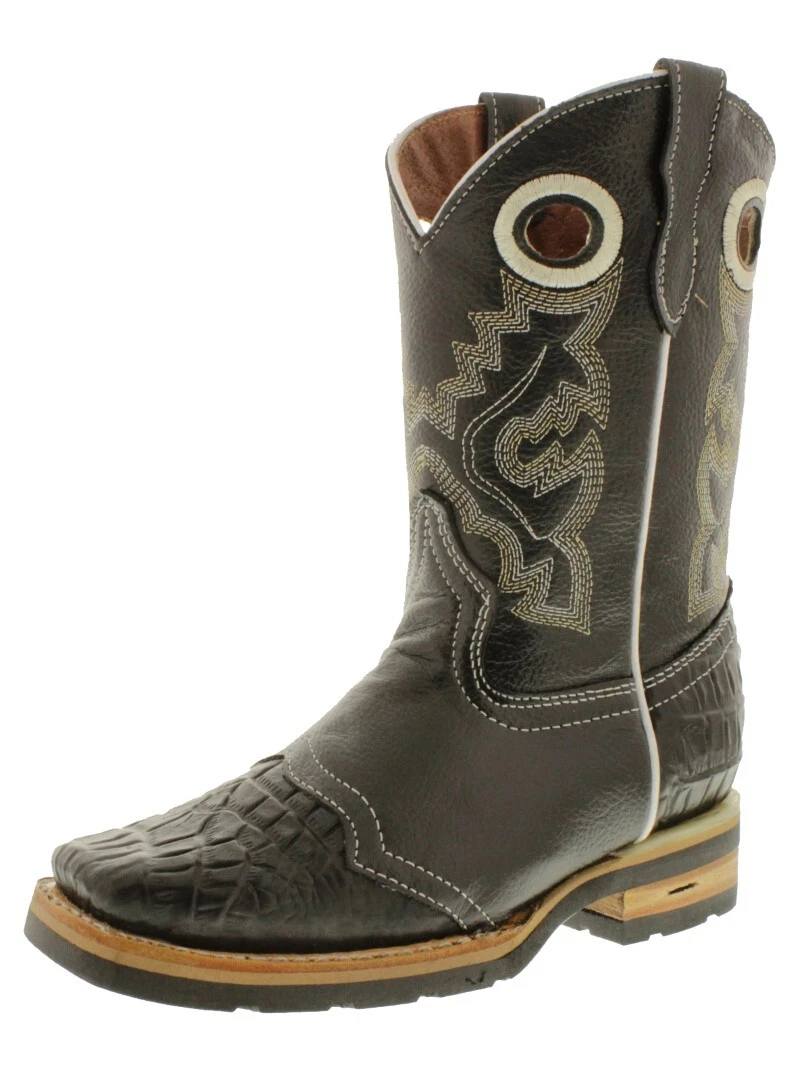 Botas de rodeo negras new arrivals