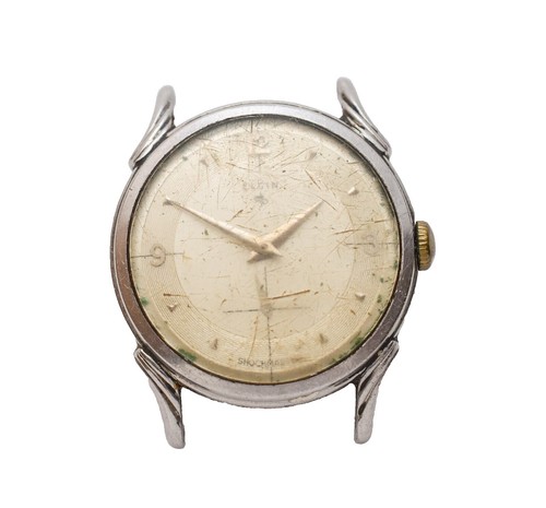 ELGIN 腕時計 GS CY971 Watch Crystal Fit Elgin 67048 - 10-500/1 - 31.7 x 30.2