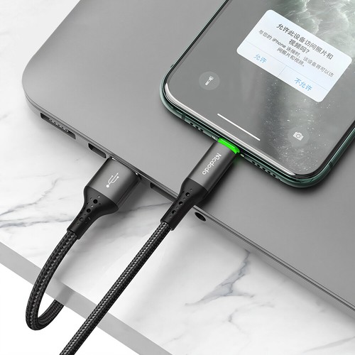 Cable de carga rápida de desconexión inteligente MCDODO para iPhone X XR 11 12 13 14 Pro Max - Imagen 6 de 9