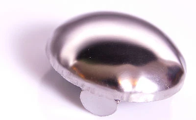 1 x 3 Prong Wheel Hub Cap - Vintage Wilson Marmet Silver Cross Coach Built Pram