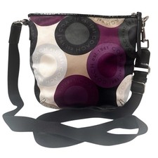 Coach Circular Est. 1941 Logo Print Crossbody Bag