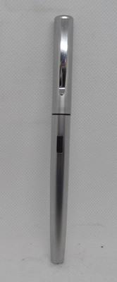 Waterman Vintage Metal with b1ack section Cartridge Fill Pen-fine-new old-stock