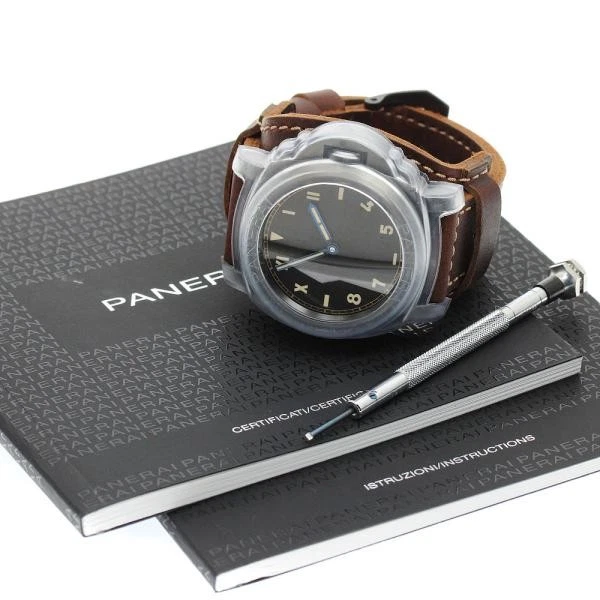 Panerai — Officine Panerai Luminor California PAM00779 44mm Ti Black Dial Watch #C2543