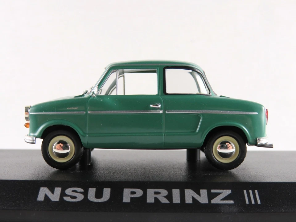 Norev 831004 NSU Prince III (1960-1962) in verde 1:43 mai usato/confezione originale - Immagine 4 di 4
