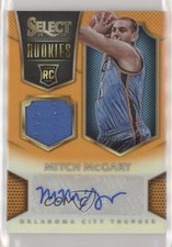 2014-15 Panini Select Rookie Jersey Orange Prizm 23/60 Mitch McGary #23 Auto 2ct