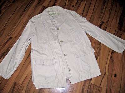 schöne Sommerjacke 100%Baumwolle sandfarbend Gr.X L von Eddie Bauer - Bild 1 von 2