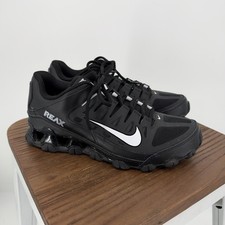 Nike Reax 8 TR Mens Training Shoes Black White 620460-033 Size 8