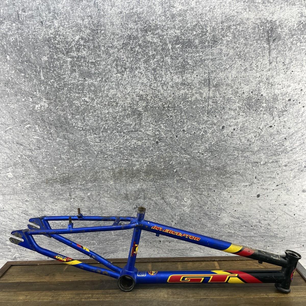 Vintage GT Racing Interceptor BMX Frame 20 in Expert 4130 Chromoly