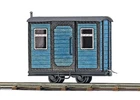 Busch H0f 12232 Construction Car Blue Track H0f New