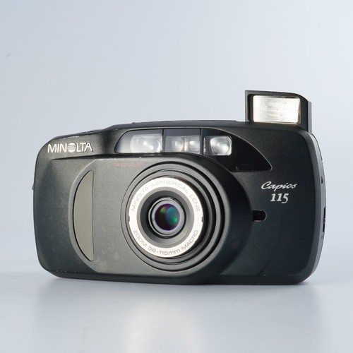 Appareil Photo Minolta Capios 115 - Compact 35mm Argentique, Années 90, état Exc+