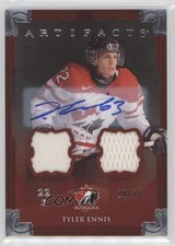 2013 Artifacts Team Canada Silver Jersey/Jersey 10/12 Tyler Ennis #148 Auto 1p0