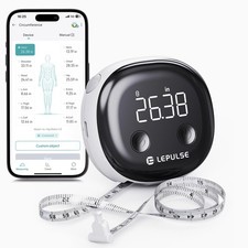 Smart Body Tape Measure Bluetooth Digital LED 60 Inch Retractable Fitness