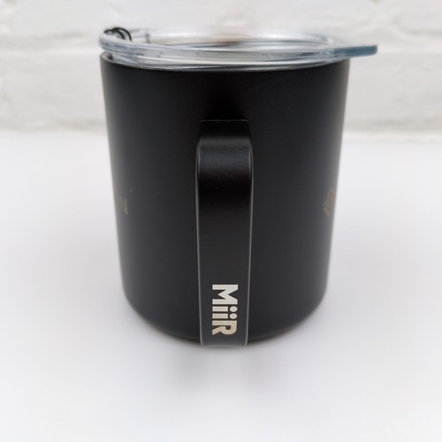 Rivian Branded MiiR Black Stainless Steel Metal Travel Mug 12oz. HG13436 NEW - Picture 4 of 11