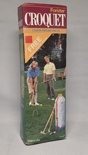 Vintage Croquet Set Forster Skowhegan Park 6 Player Model 3620 Sealed Box