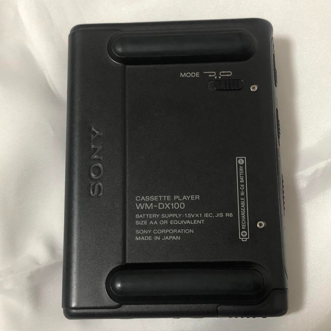 SONY WALKMAN WM-DX100 Cassette Player No Tested From Japan Rare | eBay