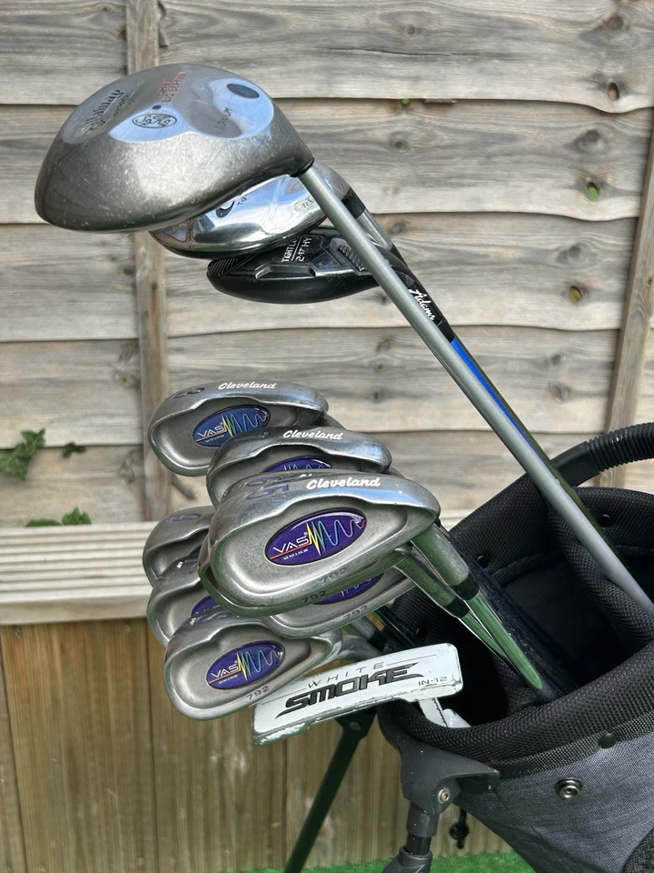 *MENS FULL SET OF CLEVELAND/ CALLAWAY/ GOLF CLUBS/R/H -COBRA BAG -REG FLEX* - Image 2 of 4