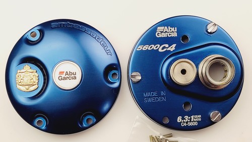 Abu Garcia Ambassadeur Reel Part - 5600C4 Plate Cover Set, blau, AR-Kupplung - Bild 5 von 6
