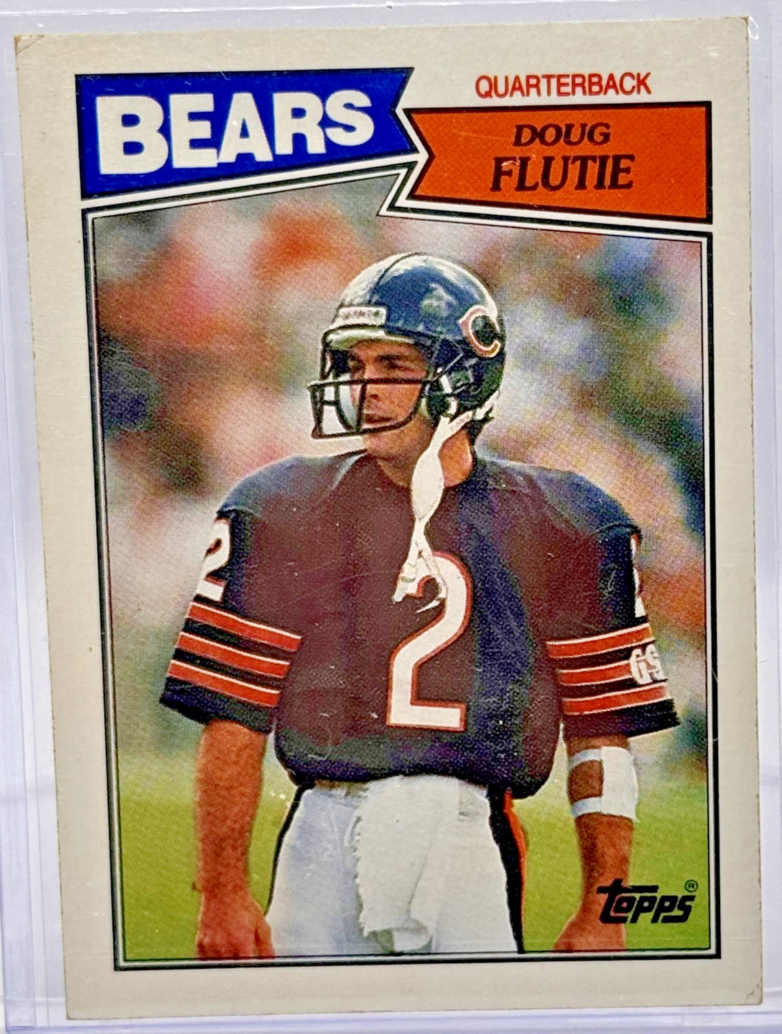 1987 Topps - Doug Flutie #45 (RC) - Chicago Bears