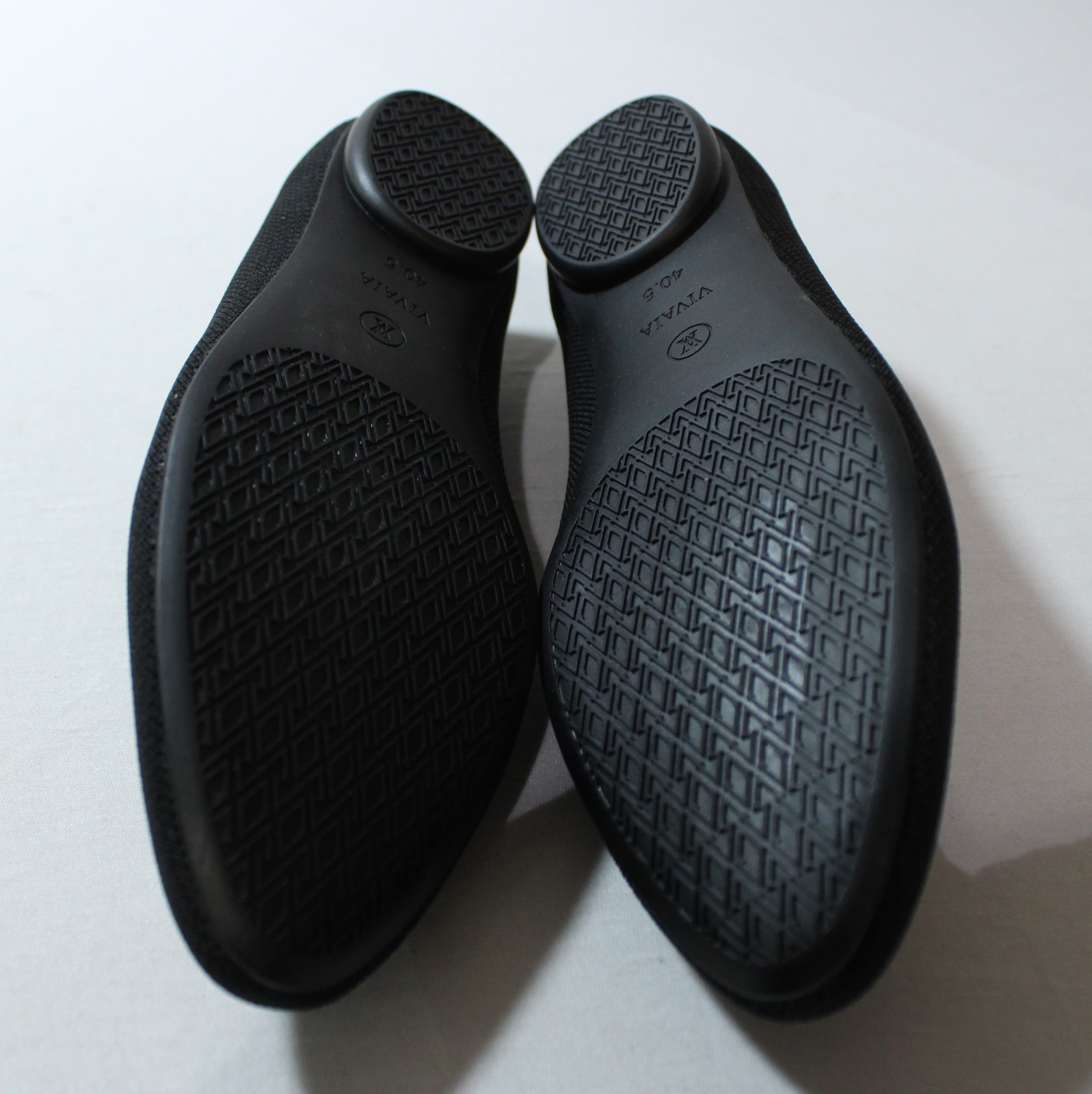 Vivaia Women's Tamia 2.0 Almond-Toe Ballet Flats JL3 Black Size US:9-9.5 UK:6.5