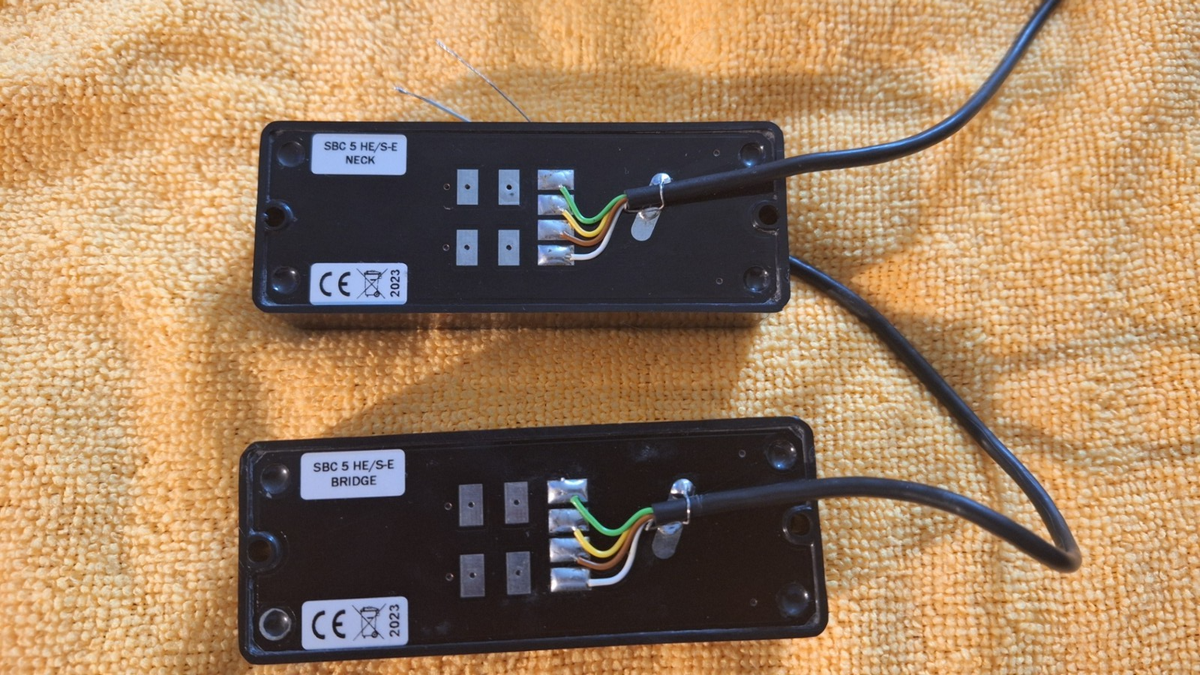Delano SBC5 HE/S 5 String Dual Coil Bass Pickups- Set | eBay