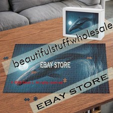 1000 piece jigsaw puzzle Whale Sea ocean wildlife country