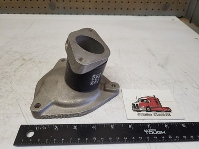 Cat 3176B Bonnet Oil Cooler, Elbow & Hose Caterpillar 133-7016 133-7017 133-7018