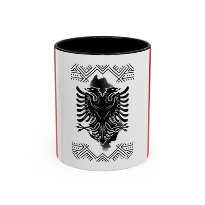 Albanian Double-Headed Eagle Mug | Accent Coffee Mug 11/15oz