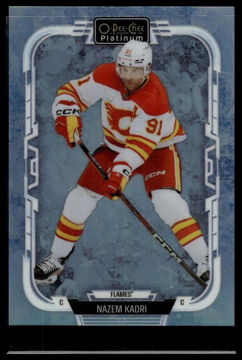 2025-26 O-Pee-Chee Platinum #188 Nazem Kadri Arctic Freeze #/99 SN