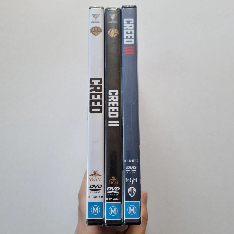 Creed | 3-Movie Collection (DVD, 3-Disc) PAL Region 4 (Michael B. Jordan) SEALED - image 4 of 4