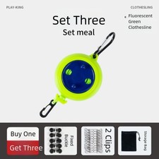 Portable Travel Clothesline 32 Foot Adjustable for For camping and Indoor Use