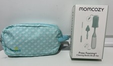 Momcozy Bottle Brush Set - Baby Bottle Cleaner Kit  Pamper Organizer Open Box 