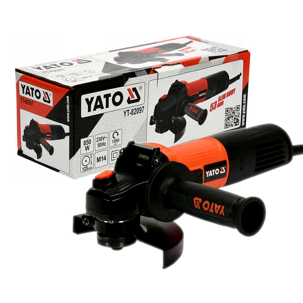 Yato Winkelschleifer Winkelschleifmaschine 850W 125Mm Mit Zusatzgriff YT-82097-image