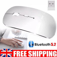 Universal Wireless Bluetooth Mouse For MacBook Air Pro iPad iMac PC Rechargeable