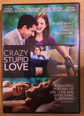 Crazy, Stupid, Love. (DVD, 2011, Widescreen) Steve Carell, Ryan Gosling