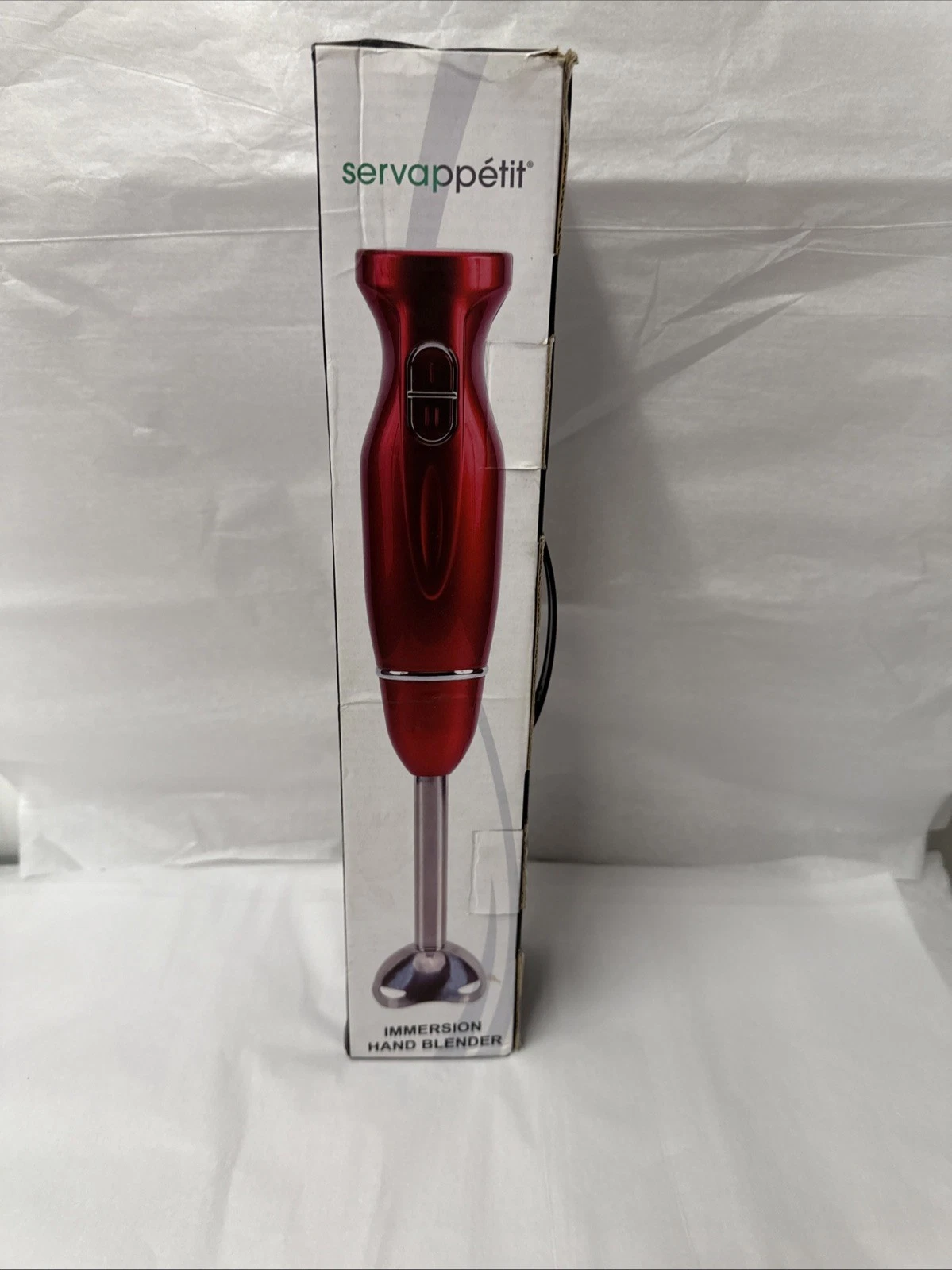 Servappetit 2 Speed Immersion Hand Blender Brand New In Box
Opens in a new window or tab