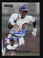 2004 Donruss Timelines Recollection Collection Buyback 4/4 Sammy Sosa Auto 00em