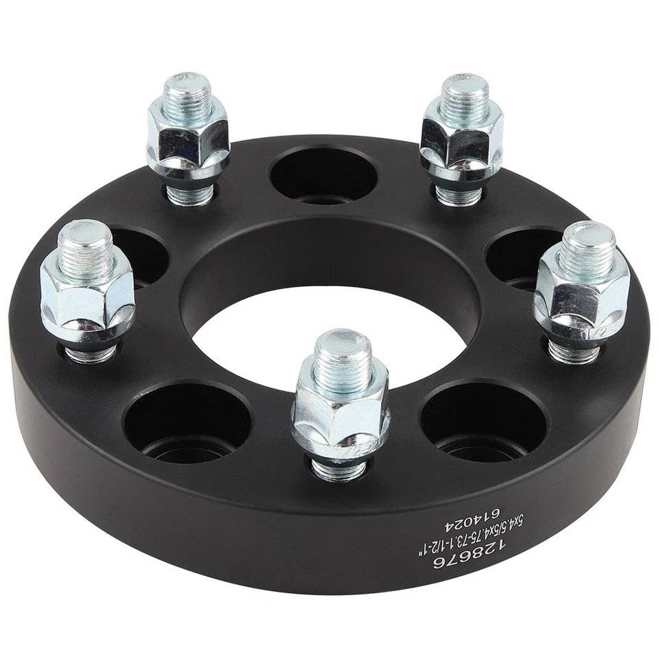4Pcs 1" 5x4.5 to 5x4.75 Wheel Spacers For Jeep Cherokee 1980-01 Liberty 2002-12 Foto 2 de 4