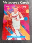2025 Topps Finest Basketball Red Geometric Refractor Tyler Herro #50
