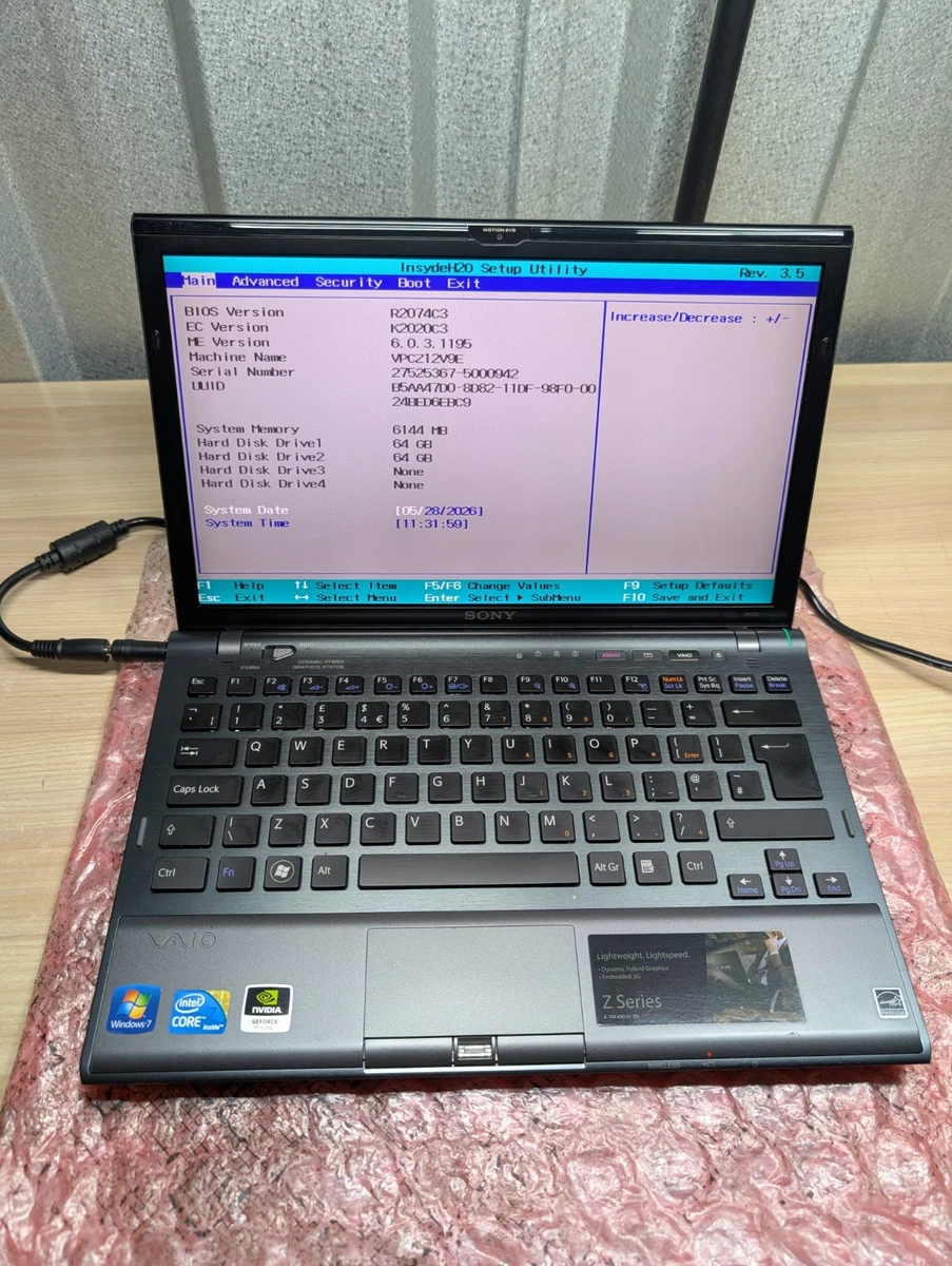 Sony Vaio Vpcz1 In Pc Laptops & Netbooks for sale | eBay