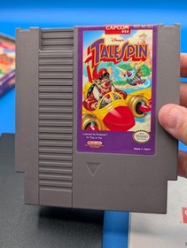 Nintendo NES Disney's Talespin CIB Complete Rough Box, See Photos. Tested