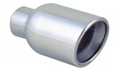 Vibrant Performance Vibrant 1303 4'' Round Stainless Steel Tip 