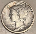 Mercury Dime Silver 1923
